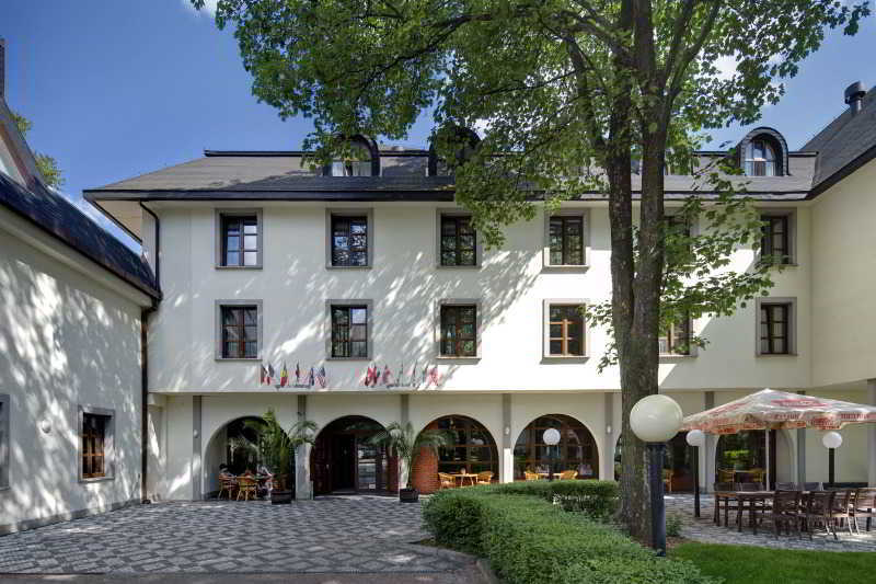 Hotel Na Zamecku Praga Exterior foto